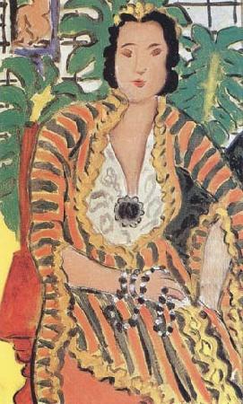 Henri Matisse Helene au cabochon (mk35) china oil painting image